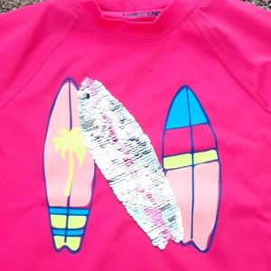 New! Flippy swim shirt - Sz 6/7